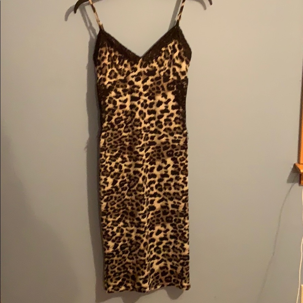 Leopard print dress